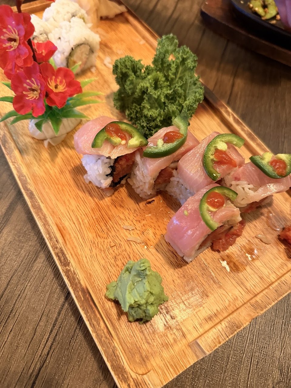 Yellowtail w Jalapeno